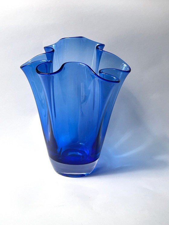 Image 1 of Design danese - Vaso Laguna Vaso Hankerchief Per Lütken per Holmegaard