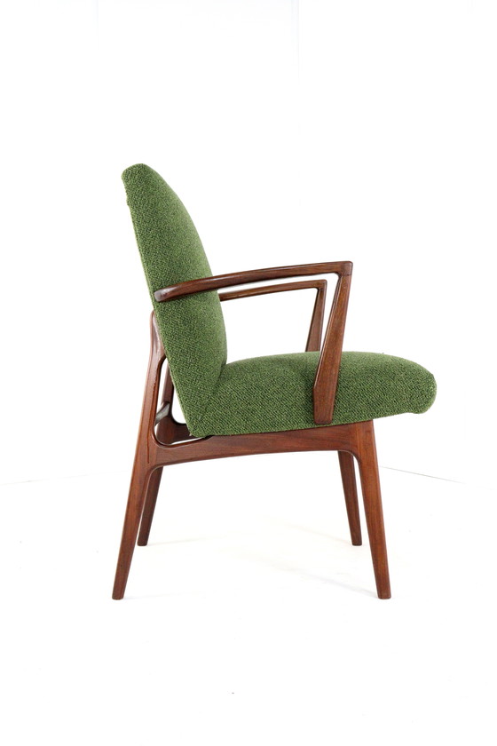 Image 1 of Vintage Armchair New Upholstered