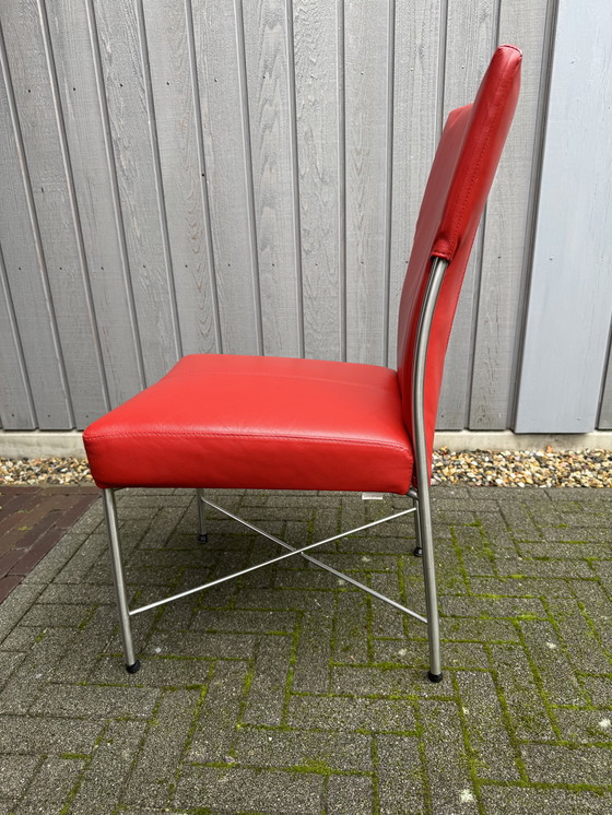 Image 1 of 6 x eetkamerstoelen Bert Plantegie