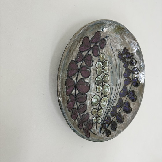 Image 1 of Plaque murale en céramique Rusha Handarbeit, 1970 Allemagne