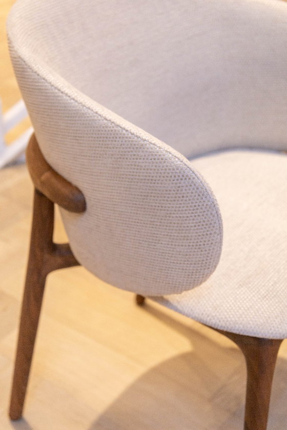 Image 1 of Sedie da pranzo Artisan Mela - Noce europeo