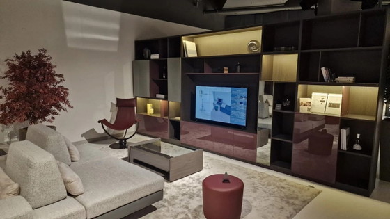 LAZZONI Manhattan Mobili TV e libreria – MDF, Legno (photo 3 of 5)