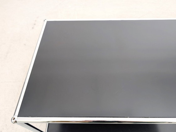 Image 1 of Original USM Haller coffee table Fritz Haller black coffee table