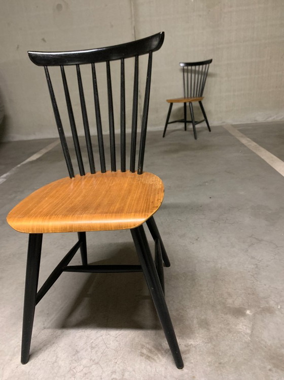 Set di due sedie vintage di Pastoe. – Sedie da pranzo, Legno (photo 3 of 13)