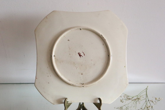 Image 1 of Achthoekig bord, Lunéville