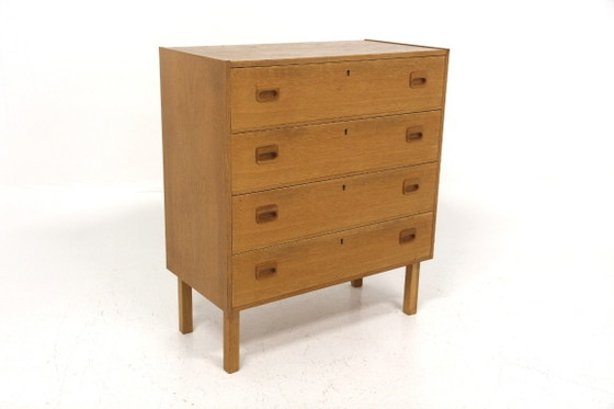 Scandinavische Ladekasten van Eikenhout, Sweden, 1960 (photo 2 of 10)
