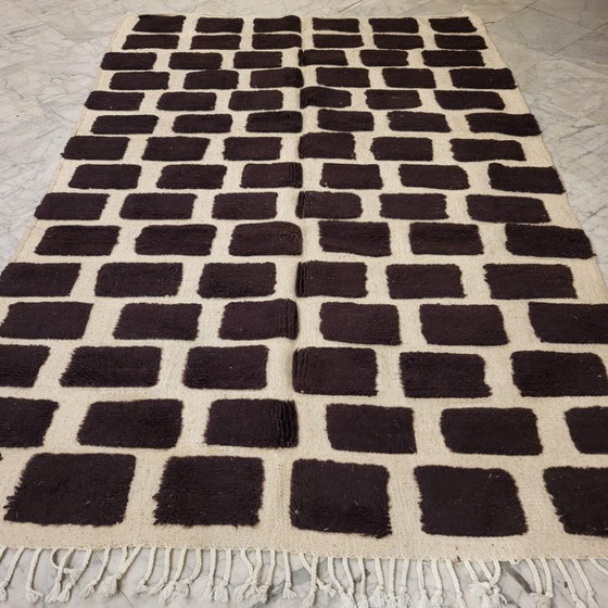 Image 1 of Tapis marocain artisanal en laine 200cmx150cm
