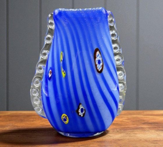 Image 1 of Murano - Murano vaas toegeschreven aan Barovier & Toso, jaren 1950, Art Deco stijl