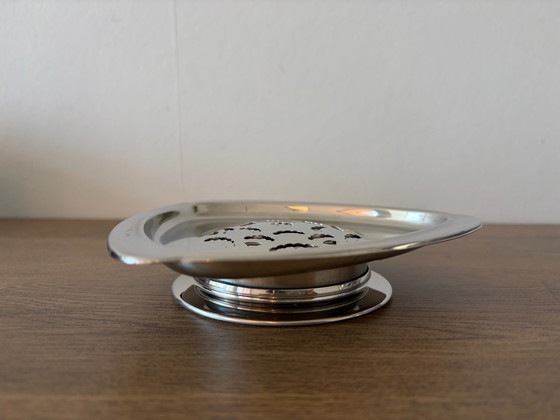 Vintage Mechanical Butter Dish « Coquillor », Triangular Shape, 50s/60s, Kitchen accessories, Other, Silver (photo 3 of 7)