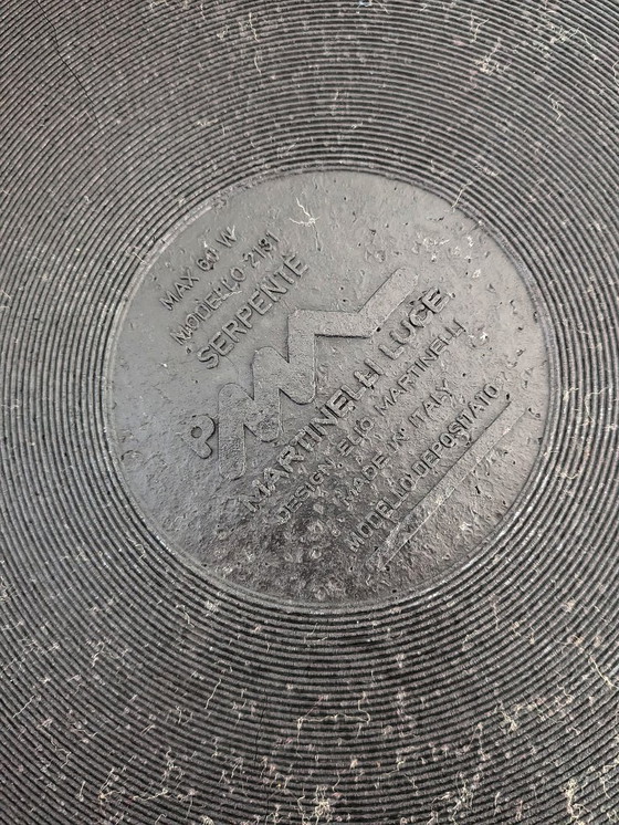 Image 1 of Lampadaire "Serpente" par Elio Martinelli pour Martinelli Luce 1960