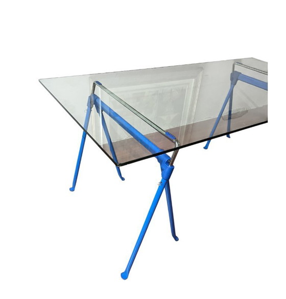 Image 1 of YPSILON TABLE BY ENZO MARI BLUET FOR MAGIS