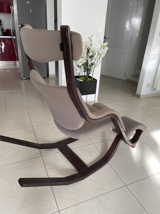 Sillón Gravity Balans de Peter Opsvik para STOKKE /Varier – verstelbare relaxstoel, Wood, Textile (photo 2 of 7)