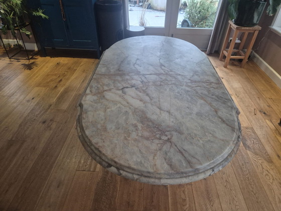 Image 1 of Unique dining table marble - calacatta peniche