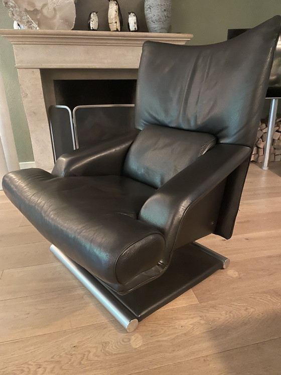 Image 1 of Rolf Benz Sessel mit Hocker
