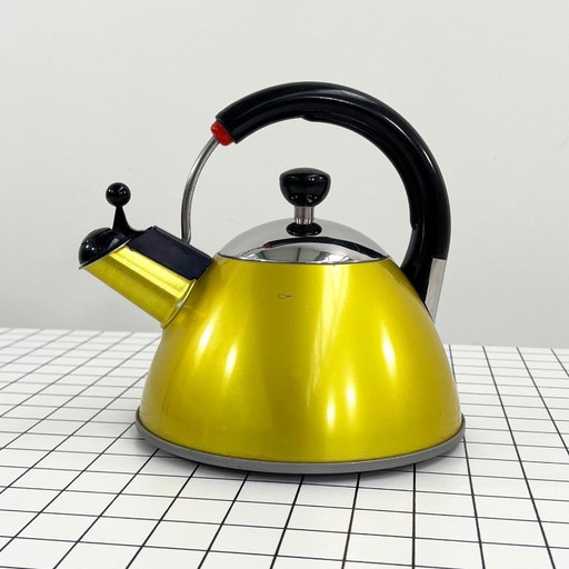 Yellow Tea Kettle from Mikado Japan, 1980s