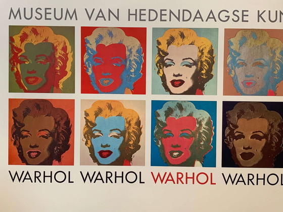 Image 1 of Poster Exhibition Andy Warhol, 70s