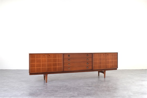 Image 1 of Mid-Century Teak Sideboard by Rolf Rastad & Adolf Relling for Gustav Bahus