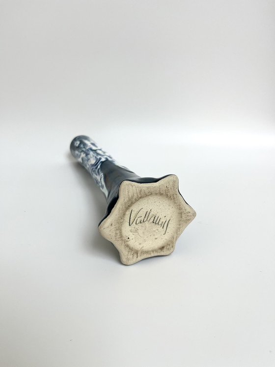 Image 1 of Vallauris “Fat Lava” Soliflore Vase – France, 1960s–1970s