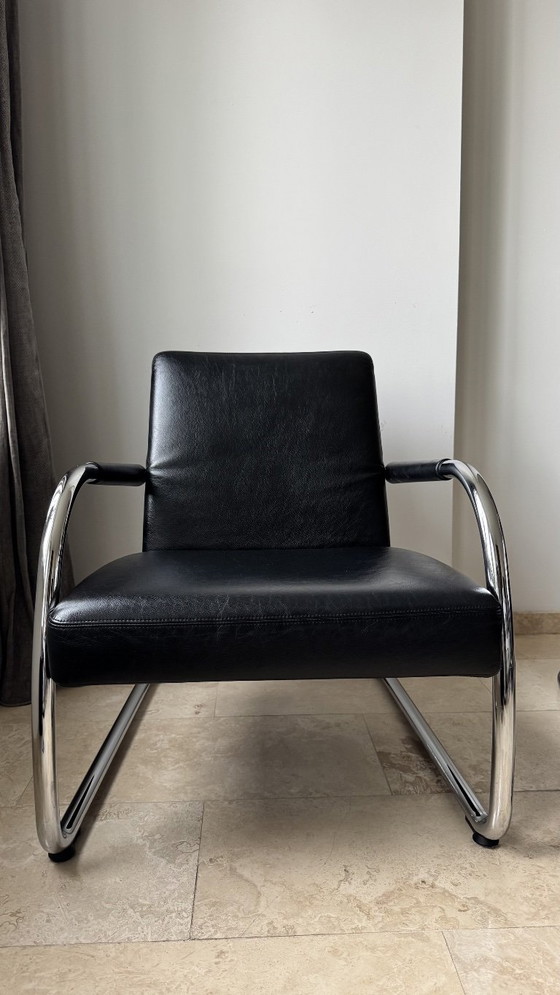 Vitra Visalounge Fauteuil – Antonio Citterio – Cuir Noir – Leather (photo 9 of 16)