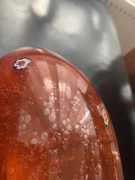 Image 1 of Millefiori handgeblazen vaas 1960