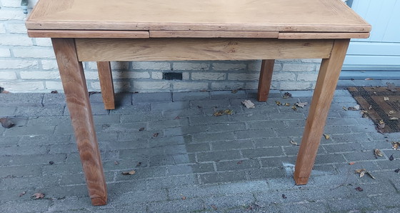 Image 1 of Vintage extendable table - Boon & van Zoest