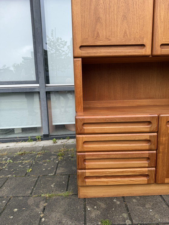 Image 1 of Vintage teakhouten Deense buffetkast, Dyrlund ‘70
