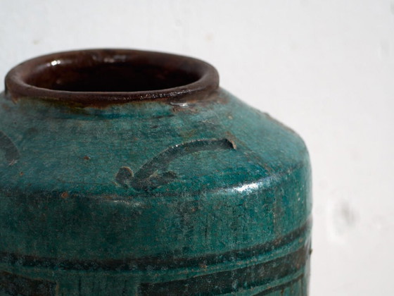 Smaragdgroene antieke vaas (ca. 1820) #40 – Vazen, Ceramic (photo 17 of 40)