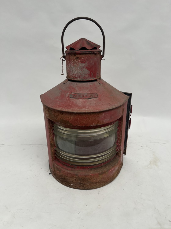 Image 1 of Antique Ship's Lamp