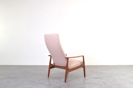 Image 1 of Fauteuil lounge danois du milieu du siècle en teck par Søren Ladefoged pour SL Møbler, années 1960.
