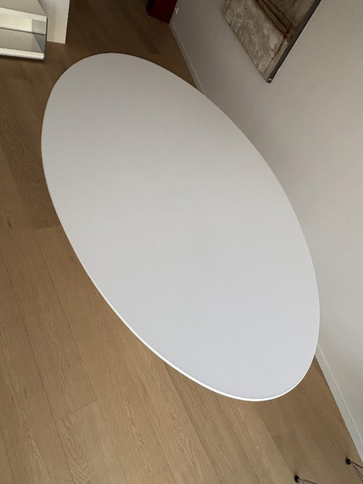 Knoll 174TO Saarinen Table - 78" Oval – eettafels, Plastic, Aluminium (photo 2 of 11)