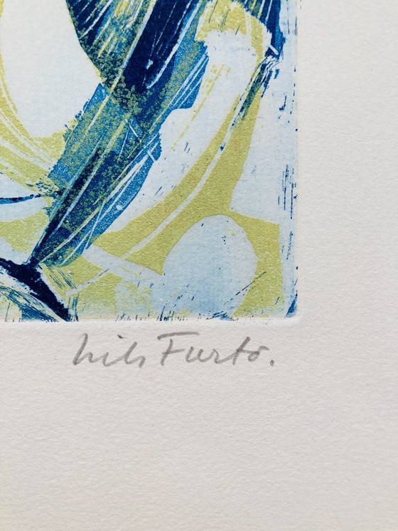 Image 1 of Fritz Furto - Giraso - Acquaforte d'epoca