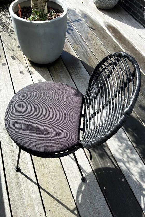 2x Tuinstoeltje met kussen – Tuinstoelen, Metal (photo 5 of 5)