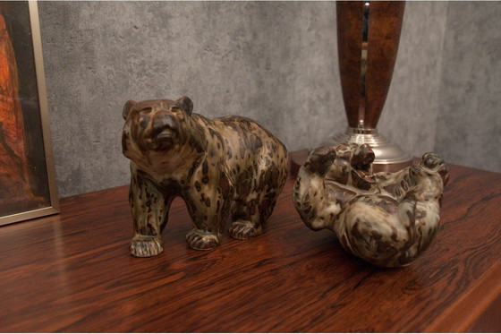 Image 1 of Figurine d'ours, conçue par Knud Khyn, Royal Copenhagen