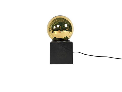 Dutch design - Space Age - Philips design mirror ball lamp - table/desk lamp - 70's