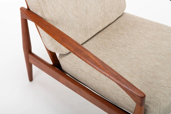 Model 121 Paper knife easy chair by Kai Kristiansen for Magnus Olesen, Denm – Armchairs, Design (photo 5 of 16)