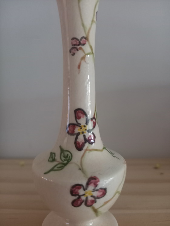Image 1 of Hand-painted ceramic vase