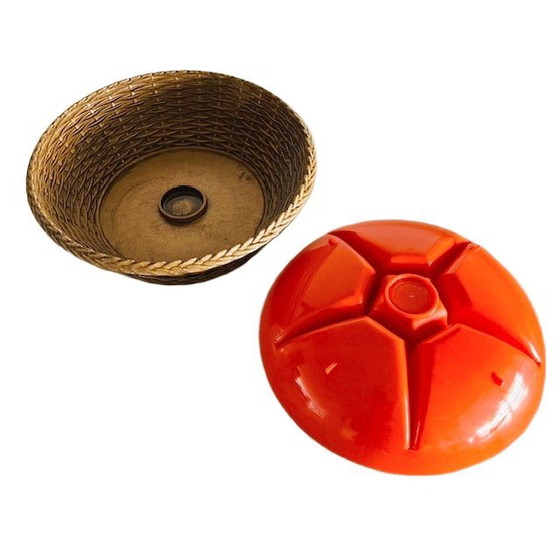 Image 1 of Bol de service Emsa bol à collation orange Mid Century 1970