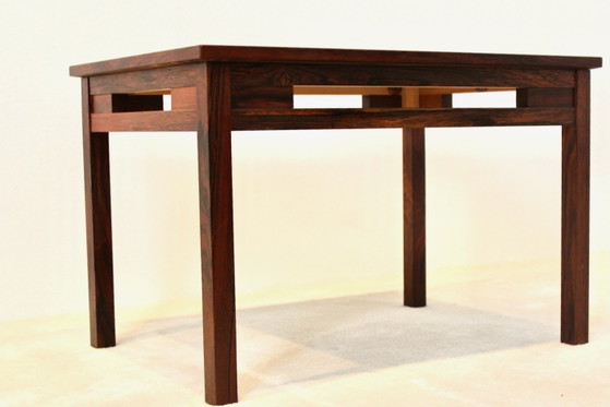 Mesa auxiliar Illum Wikkelsø para N. Eilersen, Mesas auxiliares, Madera, Marrón, Mid Century Modern (foto 9 de 9)