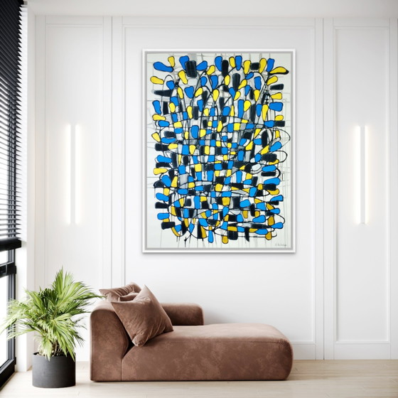 Image 1 of Composition abstraite XXL de Natia Antadze