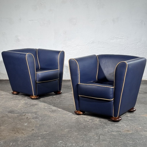 Zelda Kunstleder Club Sessel von Peter Maly für Cor, 1980er Jahre – fauteuils, Skai, Wood (photo 2 of 15)
