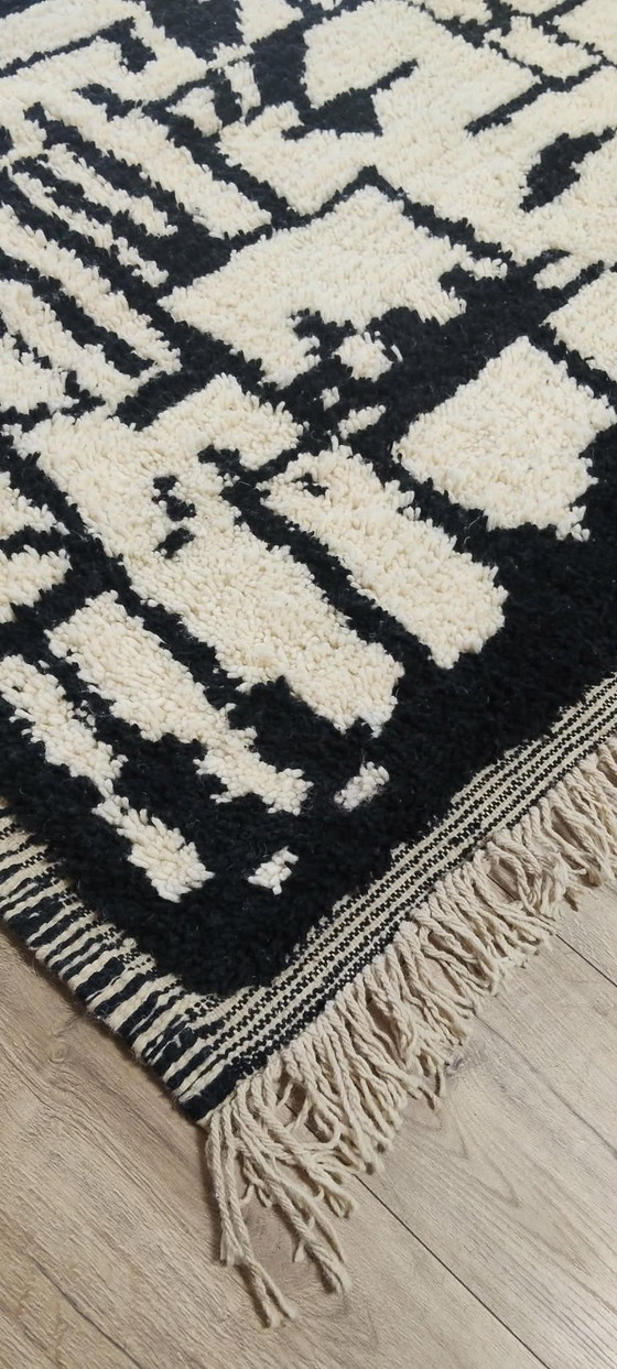 Image 1 of Tappeto berbero tappeto inondato lana nuova 220 cm x 320 cm marocchino