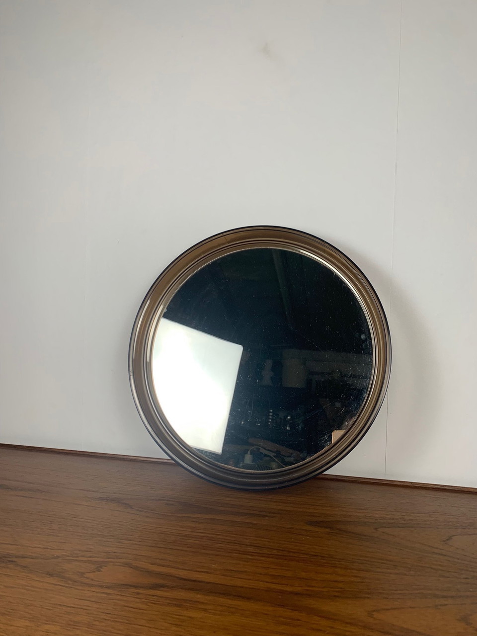 Miroir, Miroir vintage, en verre fumé Miroir, Miroir vintage, en verre fumé