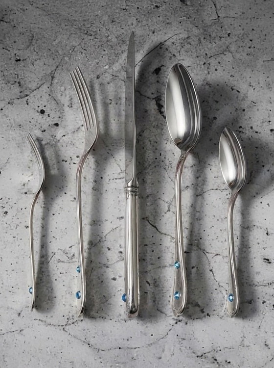 Image 1 of Novak Besteck. Besteck mit Swarovski-Kristallen. Premium-Edition.