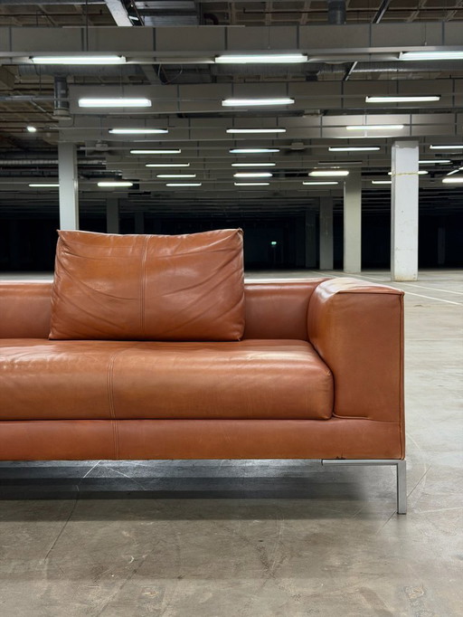 Design on Stock Aikon Lounge | Pelle color cognac