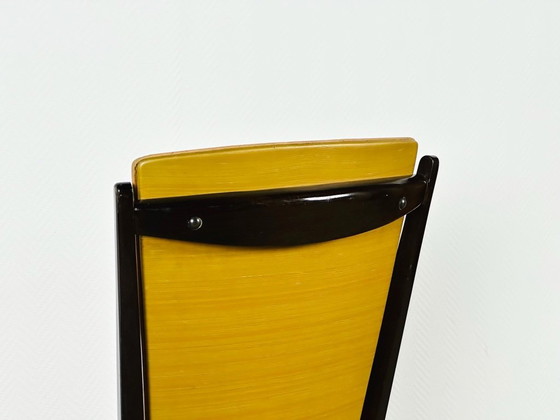 Image 1 of Set van 6 art-deco stoelen, Frankrijk, 1940