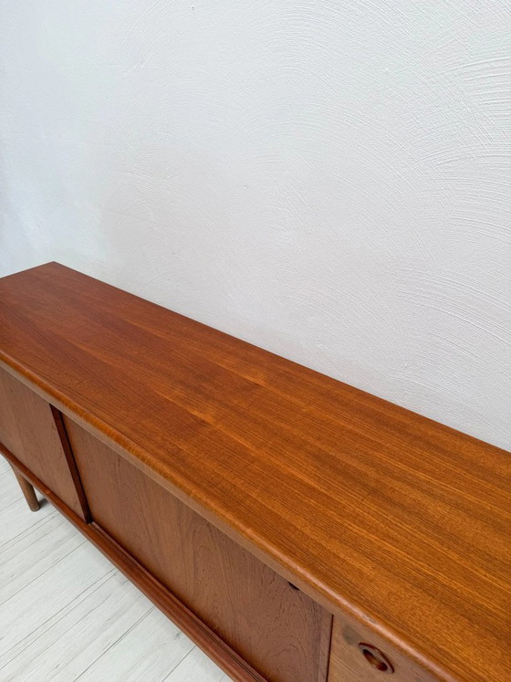 Grande credenza danese vintage in teak di H.P. Hansen, anni '60 – OMANN JUN, Credenze, Legno (photo 13 of 16)