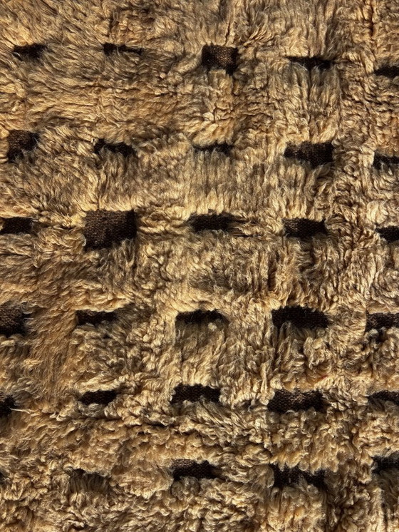 Image 1 of Nieuw handgemaakt Marokkaans Berber Mrirt wollen tapijt