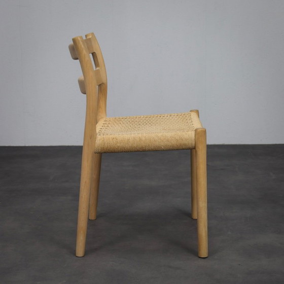 Image 1 of Ensemble de 6 chaises de salle à manger modèle 84 de Niels Otto Møller, années 1970