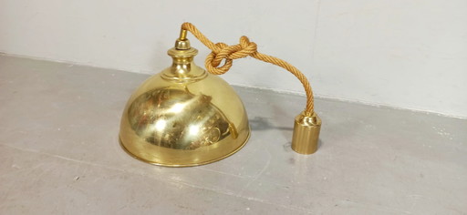 Vintage gouden hanglamp