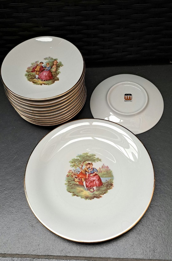 Set Pasticceria Monopoli Porcellana D'Italia Stoviglie (photo 3 of 6)